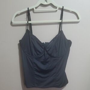 Streetwear Society Elegant Black Women's Bustier Size XL